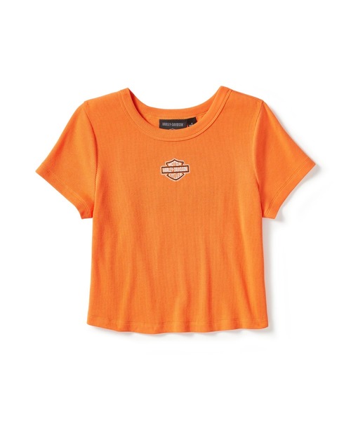 tシャツ エッセンシャル・アーチド・フォント・ベビードール・Tシャツ レディース