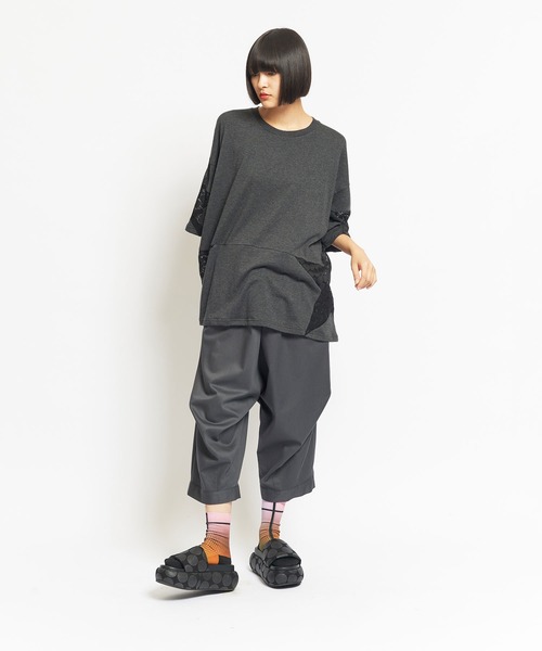 gomme サルエルパンツ セール】Liミックス 二―タックサルエルパンツ（その他パンツ