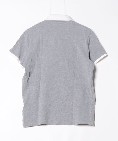 MONCLER モンクレール 半袖ポロシャツ XL グレー グレー ポロシャツ : Tシャツ＆ポロシャツ 向けの メンズ