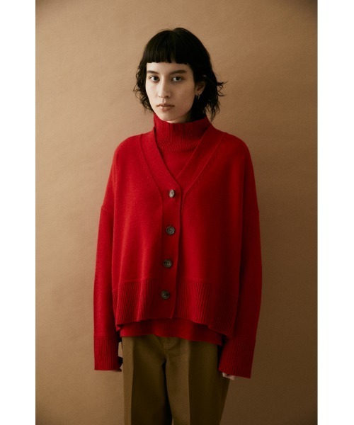 「BLACK BY MOUSSY」 ニットカーディガン FREE ブラック レディース_画像3