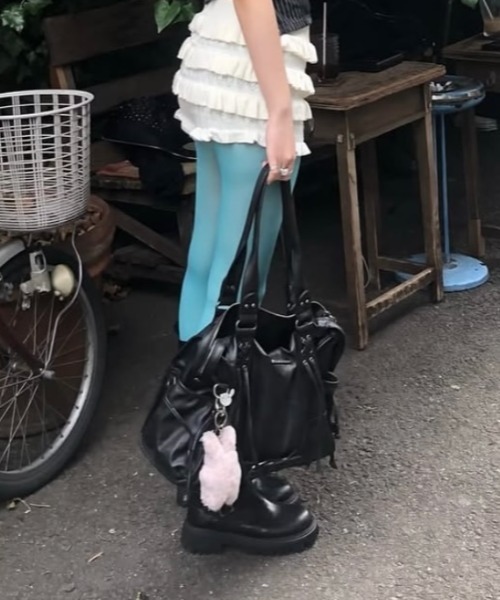 FANCY CLUB ショルダーバッグ バッグ 「FANCY CLUB」BELTED