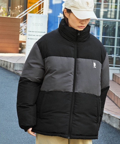 「U.S. POLO ASSN.」 ブルゾン L ネイビー メンズ_画像5