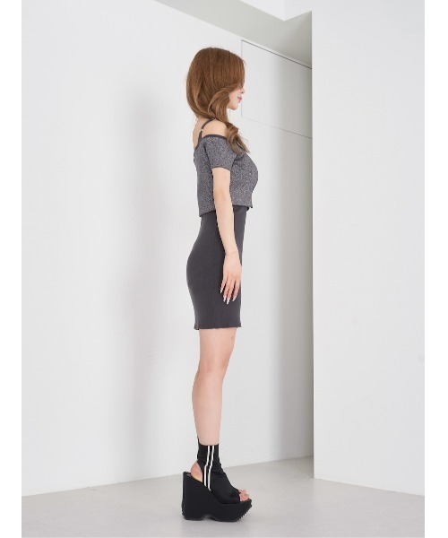 「Darich」 コンビワンピース - グリーン レディース_画像7