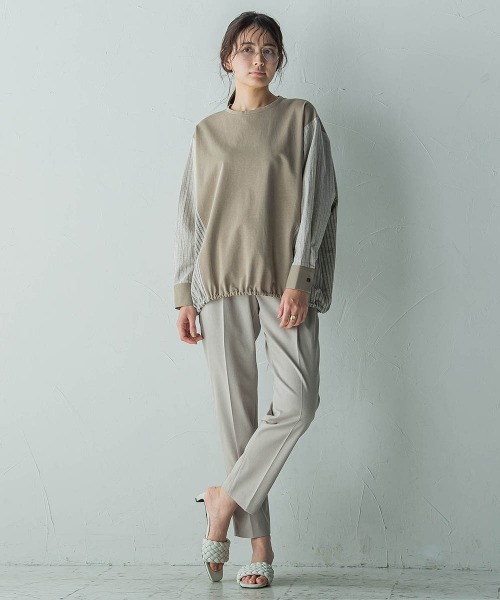 MAYSON GREY（メイソングレイ） パンツ ストレッチテーパードパンツ