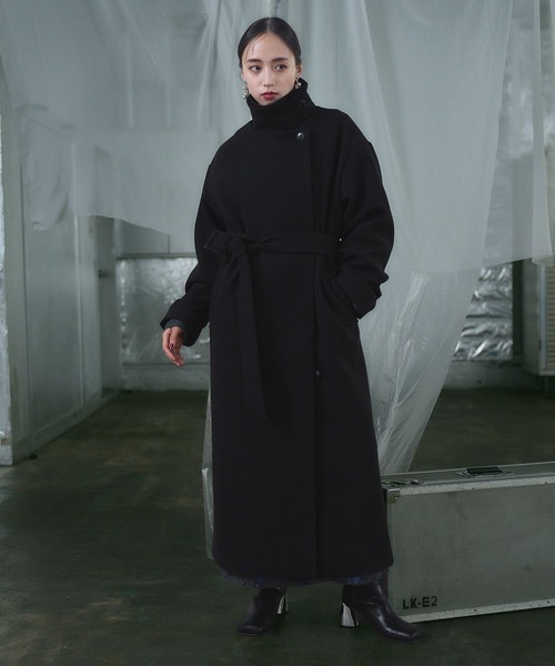 HARE（ハレ） チェスターコート FREE ブルー レディース : ZOZOTOWN