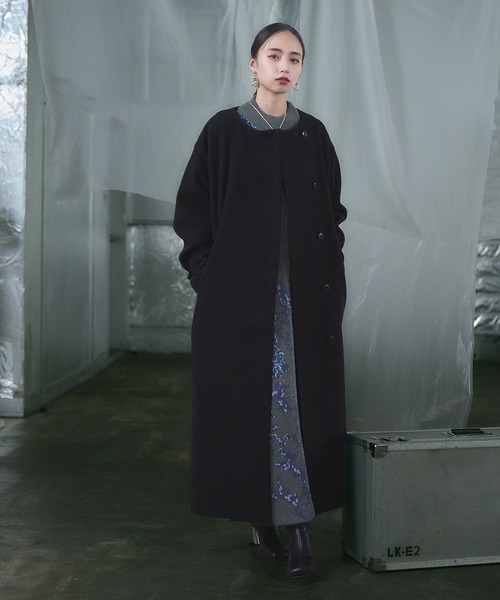 HARE（ハレ） チェスターコート FREE ブルー レディース : ZOZOTOWN