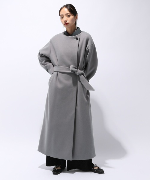 HARE（ハレ） チェスターコート FREE ブルー レディース : ZOZOTOWN