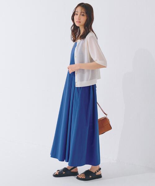 grove（グローブ） ワンピース 「雑誌掲載」シルエットが映える洗練