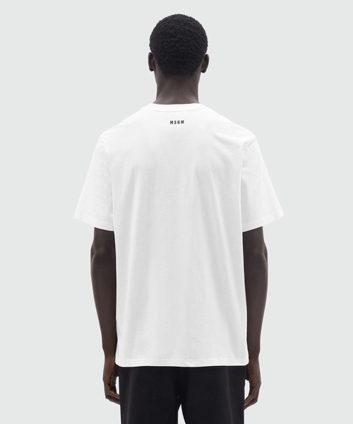 MSGM（エムエスジーエム） tシャツ 「TheMwave」グラフィックTシャツ