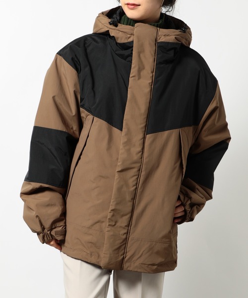 「United Athle」 中綿ブルゾン LARGE オリーブ メンズ_画像9