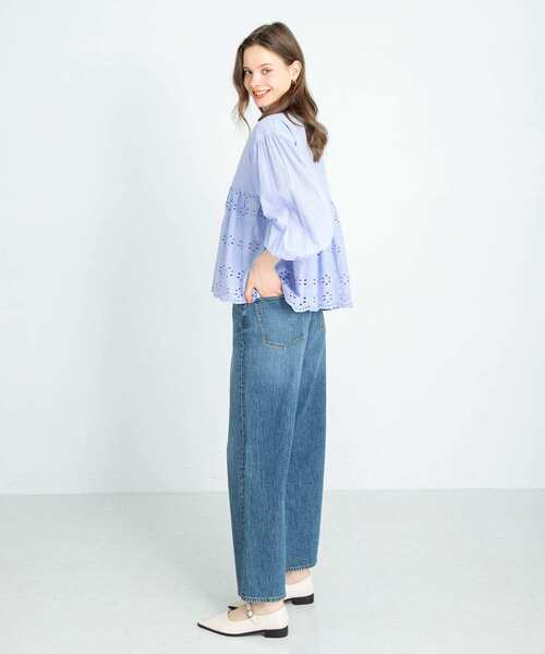 ブラウス シャツ コットンシフリーペプラムガウンブラウス レディース URBAN RESEARCH Sonny Label ブラウス シャツ コットンシフリー