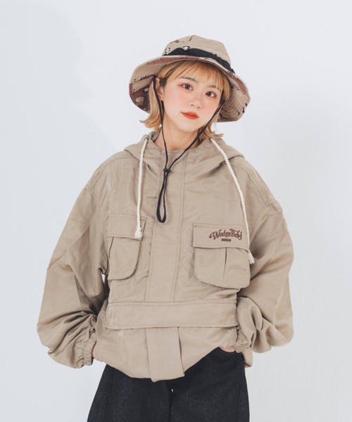 【美品】　ワッジボーイ　WudgeBoy ナイロンジャケット　Lサイズ WudgeBoy（ワッジボーイ）の「nylon jumper（ブルゾン）」 - WEAR
