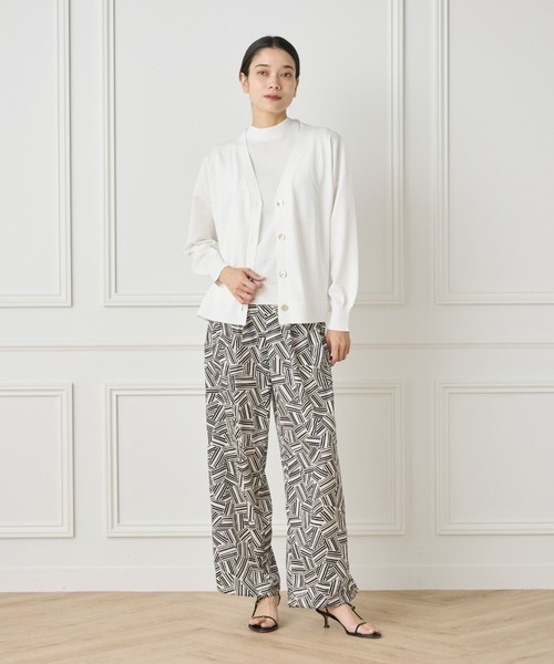 カーディガン 1/28 Good Mood Vネックカーディガン レディース INED カーディガン 1/28 Good Mood Vネックカーディガン