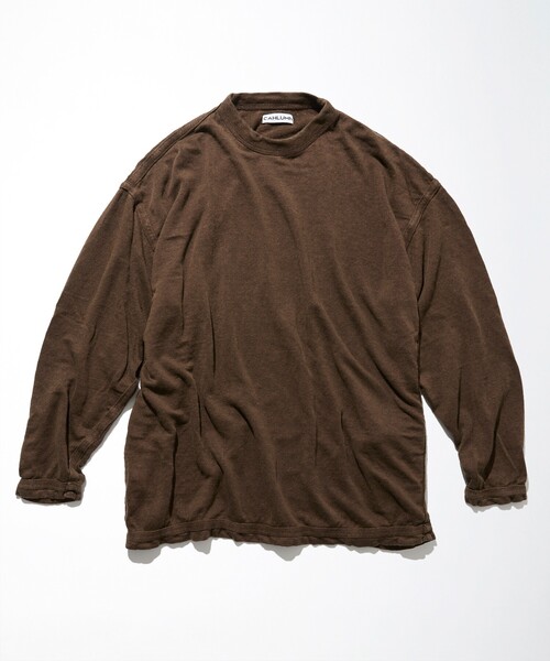 tシャツ CAHLUMN/カウラム French Linen Reversible Long Sleeve T-Shirt/フレンチリネン リバーシブ | CAHLUMN | 02