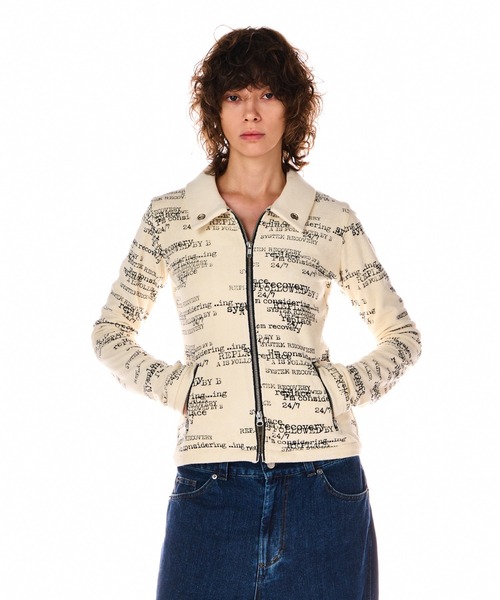 BEEDEN トップス BEEDEN tシャツ PILE PRINT ZIP UP TOPS レディース : ZOZOTOWN Yahoo