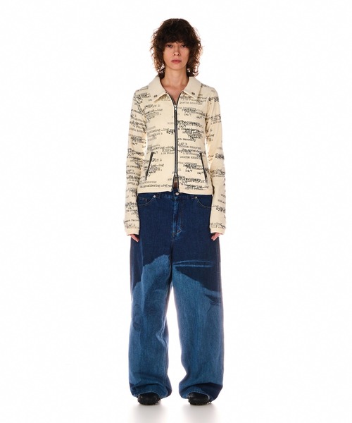 BEEDEN tシャツ PILE PRINT ZIP UP TOPS レディース : ZOZOTOWN Yahoo