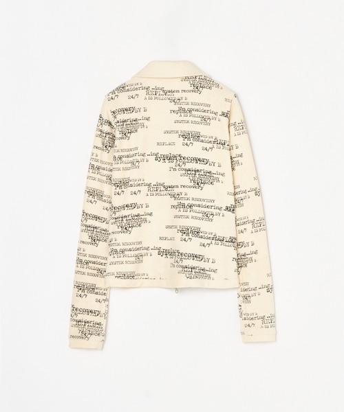 BEEDEN tシャツ PILE PRINT ZIP UP TOPS レディース : ZOZOTOWN Yahoo