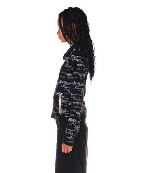 BEEDEN tシャツ PILE PRINT ZIP UP TOPS レディース : ZOZOTOWN Yahoo