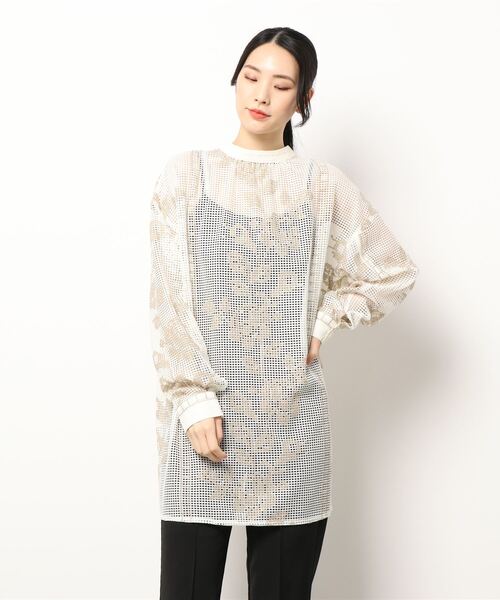 AMERI◆長袖ブラウス/FREE/コットン/WHT/0010340982// 楽天市場】シャツ ブラウス レディース 長袖 丸襟 コットン 綿