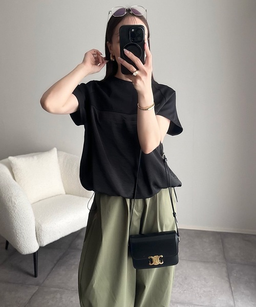 Emma Taylor（エマテイラー） tシャツ ライトダンボールサテン