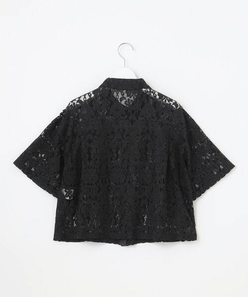23区　2026SS【SLOW/一部店舗限定】 レース シャツ（新品タグ付き） 23区（ニジュウサンク） ブラウス シャツ 「SLOW/一部店舗限定」好評