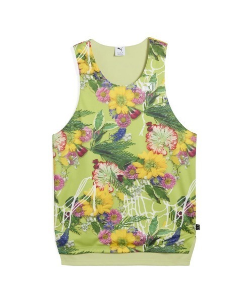 tシャツ PUMA DUNKED IN FLORALS TEE I（プーマ ダンク イン フローラル ティー I） レディース プーマ PUMA PUMA DUNKED IN FLORALS TEE I（プーマ ダンク イン
