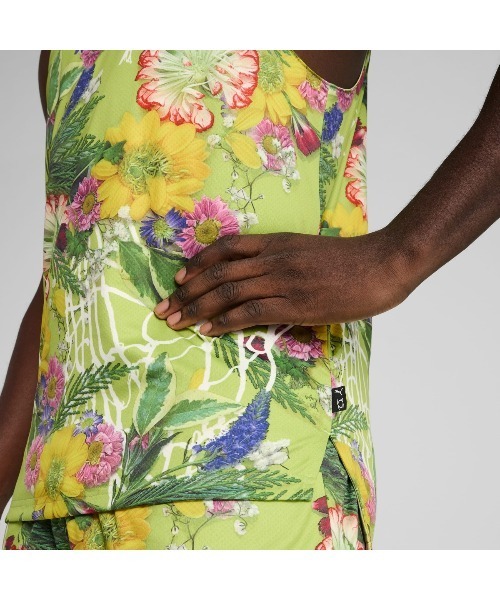 tシャツ PUMA DUNKED IN FLORALS TEE I（プーマ ダンク イン フローラル ティー I） レディース プーマ PUMA PUMA DUNKED IN FLORALS TEE I（プーマ ダンク イン