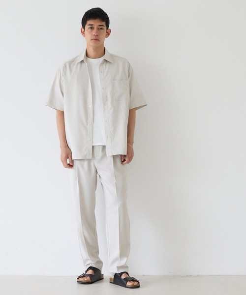 coca パンツ イージーリラックスタックパンツ メンズ : ZOZOTOWN