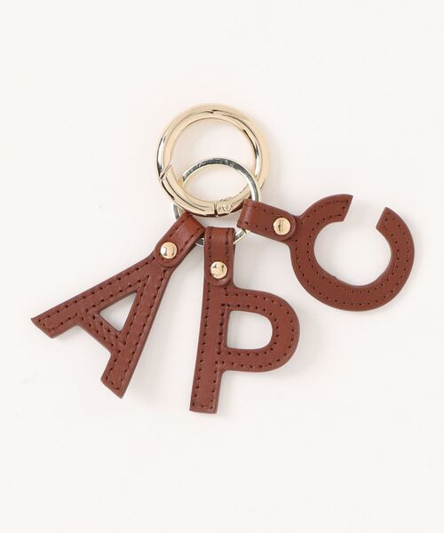 A.P.C. キーホルダー PORTE-CLEFS LETTRES APC : ZOZOTOWN Yahoo