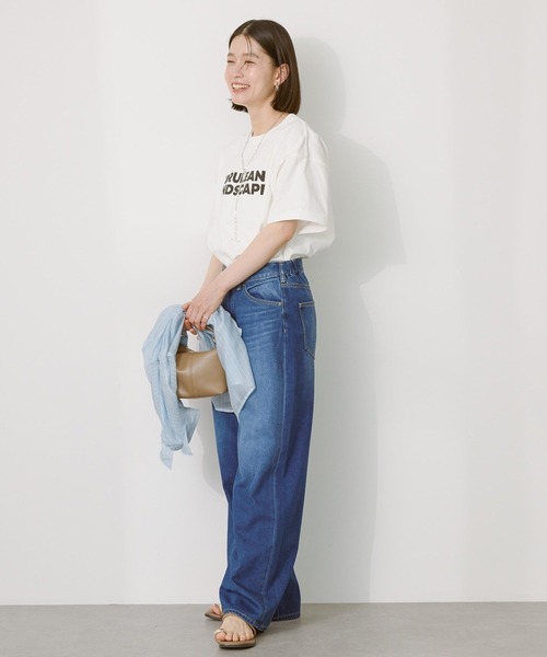 AMERICAN HOLIC ジーンズ デニム デニムパンツ 接触冷感 ワイド