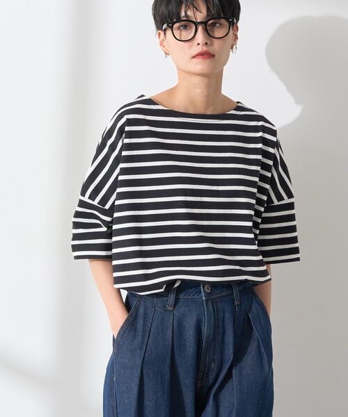 AMERICAN HOLIC（アメリカンホリック） tシャツ 半袖 バスクボーダー