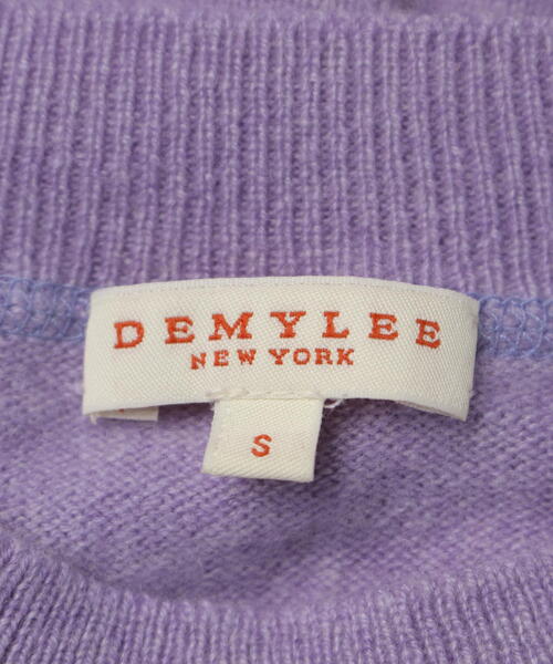 「DEMYLEE」 長袖ニット S パープル レディース_画像3