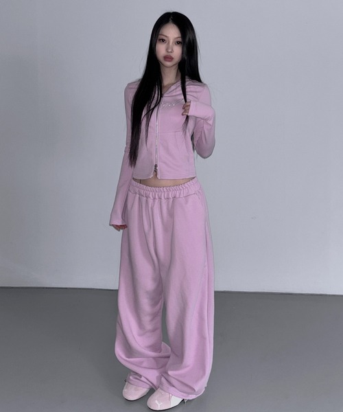 アプ♡新品パーカ パーカー angelica hood zip-up レディース : ZOZOTOWN Yahoo!店