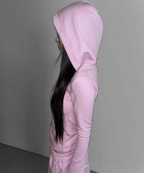 アプ♡新品パーカ パーカー angelica hood zip-up レディース : ZOZOTOWN Yahoo!店
