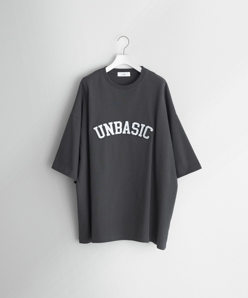 「remer」 半袖Tシャツ MEDIUM チャコールグレー メンズ