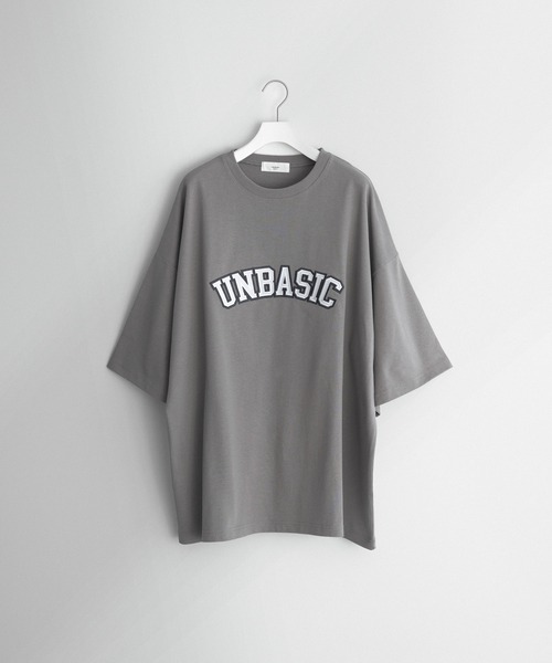 「remer」 半袖Tシャツ MEDIUM チャコールグレー メンズ