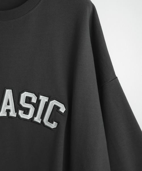 「remer」 半袖Tシャツ MEDIUM チャコールグレー メンズ