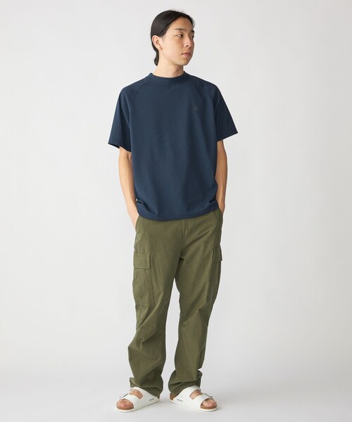 「SHIPS」 半袖Tシャツ MEDIUM ホワイト メンズ
