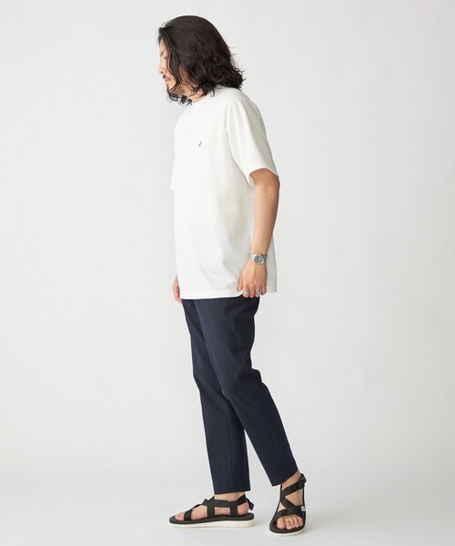 「SHIPS」 半袖Tシャツ MEDIUM ホワイト メンズ