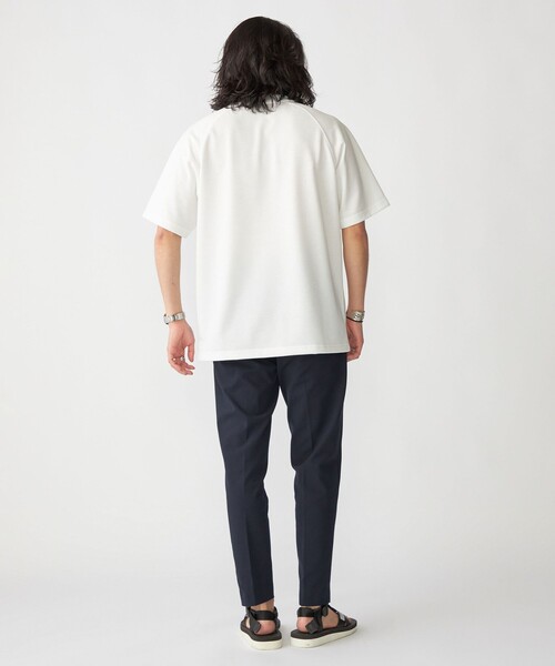 「SHIPS」 半袖Tシャツ MEDIUM ホワイト メンズ