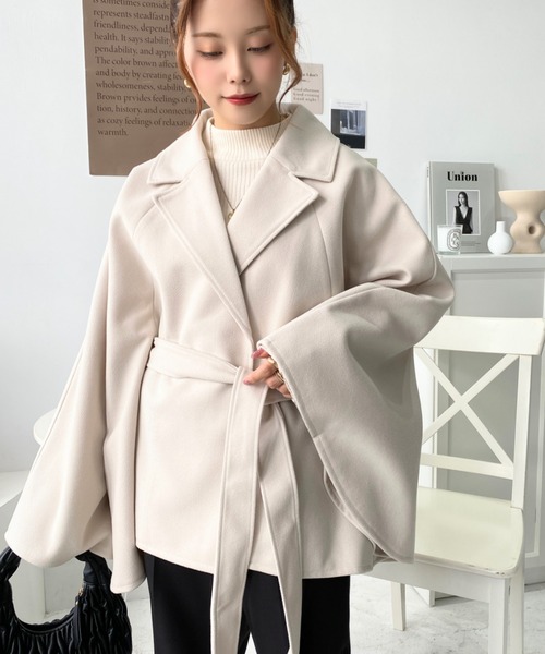 moment+ ポンチョ FREE アイボリー レディース : ZOZOTOWN Yahoo!店