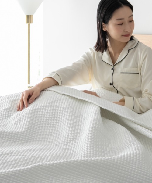 EMOOR（エムール） ベッド 寝具 ベッドスプレッド ポリエステルサテン