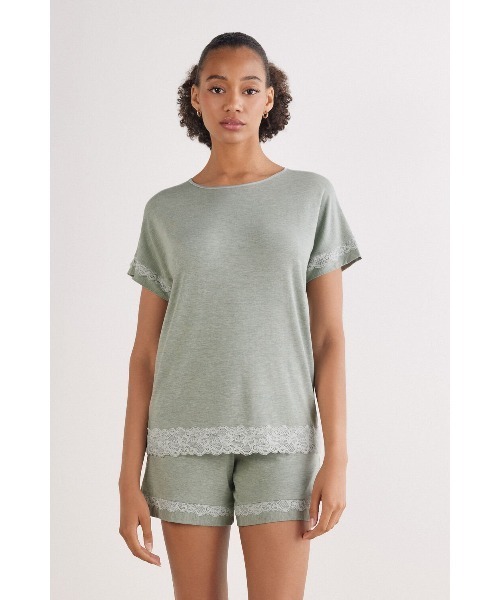 TENTIAL BAKUNE ドライ リカバリーウェア ワンピース ミント L TENTIAL