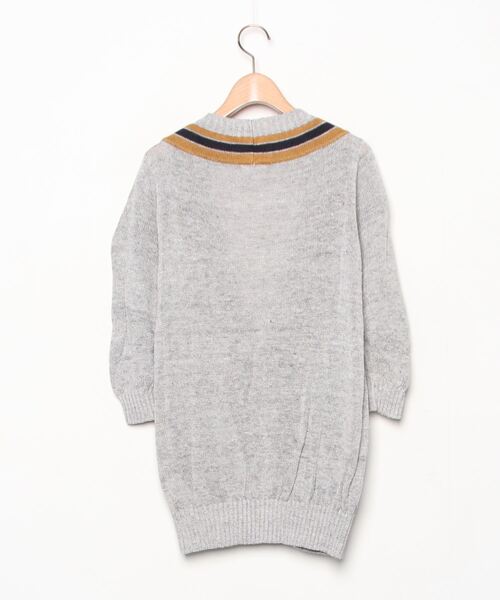 「iliann loeb」 ニットカーディガン FREE グレー レディース_画像2