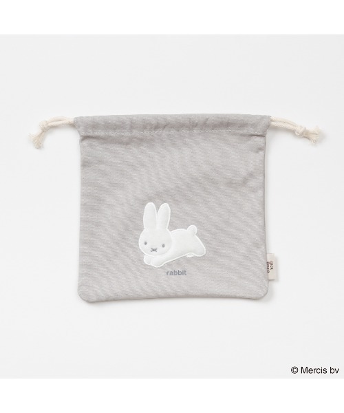 ポーチ BRUNA FLUFFY APPLIQUE 巾着 レディース : ZOZOTOWN Yahoo!店