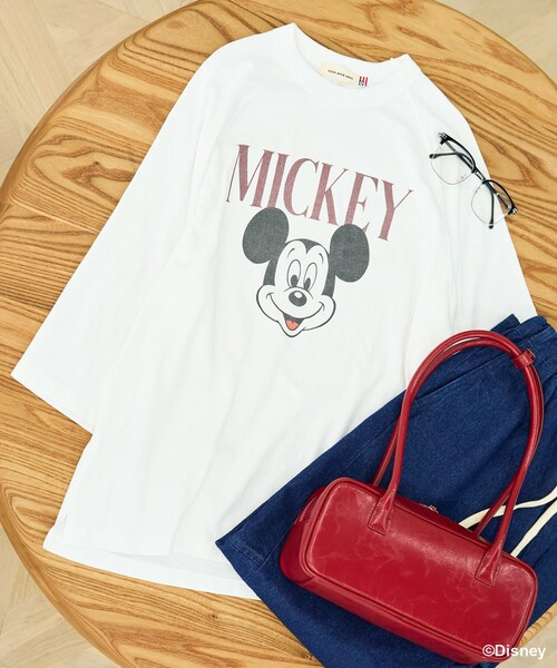 FREAK'S STORE tシャツ 「MICKEY MOUSE」 ラグランTシャツ