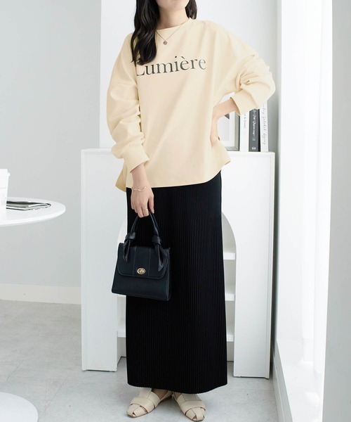 alotta（アロッタ） トレーナー スウェット 大人可愛いロゴダンボール