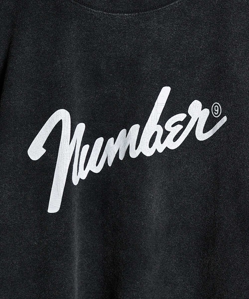 「NUMBER (N)INE」 長袖Tシャツ 4 ブラック メンズ