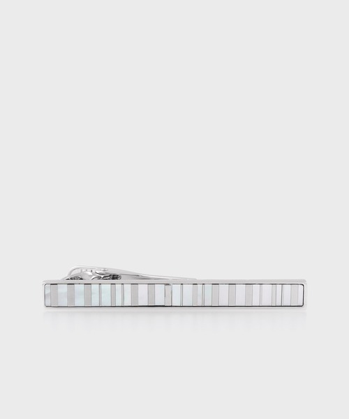 Paul Smith ネクタイピン　新品未使用品　シャドーストライプ Paul Smith ネクタイピン “Shadow Stripe Shell” タイバー