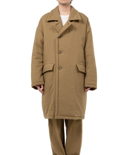 KAMIYA コート ジャケット Padded Pinstripe Coat メンズ : ZOZOTOWN KAMIYA コート ジャケット Padded Pinstripe Coat メンズ : ZOZOTOWN